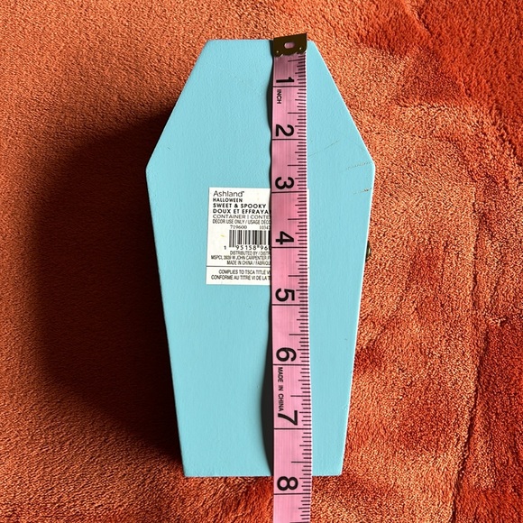 Ashland, Sweet and Spooky Mini Container Storage Box Coffin. Day of the Dead - Picture 3 of 7